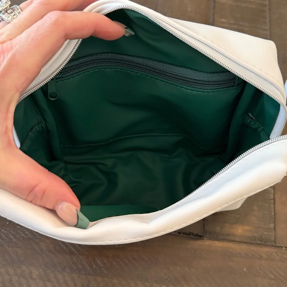 OSEA White Vegan Leather bag